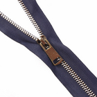 Молния Т5 трактор MaxZipper ТТ  70 см, т. никель/т. синий