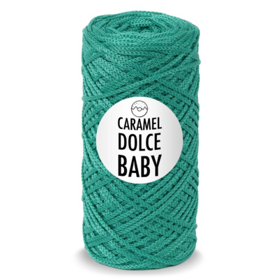 Карамель DOLCE  Baby шнур для вязания 2 мм 220 м/ 140 гр Базилик в интернет-магазине Швейпрофи.рф