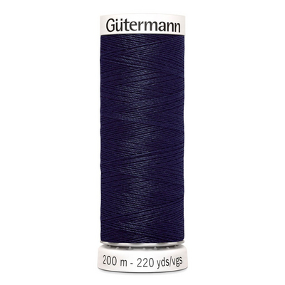 Нитки п/э Гутерман GUTERMAN №40 200 м 339 чернильно-синий в интернет-магазине Швейпрофи.рф