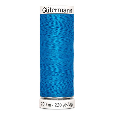 Нитки п/э Гутерман GUTERMAN №40 200 м 386 голубой в интернет-магазине Швейпрофи.рф