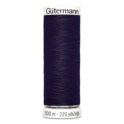 Нитки п/э Гутерман GUTERMAN №40 200 м 387 сине-черный в интернет-магазине Швейпрофи.рф