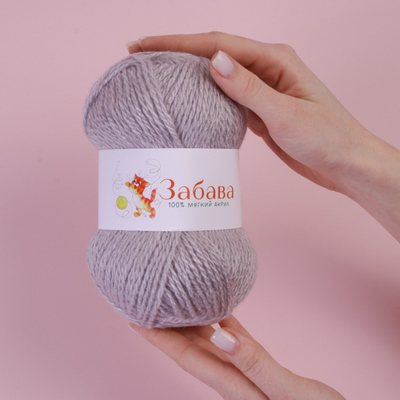 Пряжа Забава  Alpira, 100 г / 250 м, ангора в интернет-магазине Швейпрофи.рф