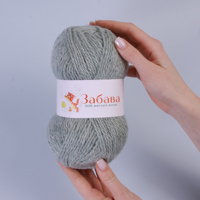 Пряжа Забава  Alpira, 100 г / 250 м, мята в интернет-магазине Швейпрофи.рф