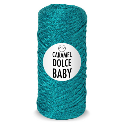 Карамель DOLCE  Baby шнур для вязания 2 мм 220 м/ 140 гр Виридиан в интернет-магазине Швейпрофи.рф