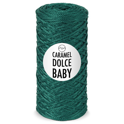 Карамель DOLCE  Baby шнур для вязания 2 мм 220 м/ 140 гр Шпинат в интернет-магазине Швейпрофи.рф