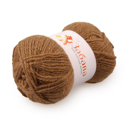 Пряжа Забава  Alpira, 100 г / 250 м, кофе в интернет-магазине Швейпрофи.рф