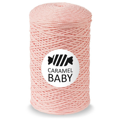 Карамель Baby шнур для вязания 2 мм 500 м/ 350 гр нежное суфле в интернет-магазине Швейпрофи.рф
