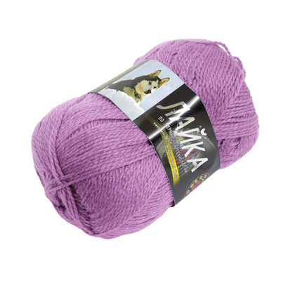 Пряжа Лайка, (Color City) 100 г / 300 м, 0258 сирен. в интернет-магазине Швейпрофи.рф