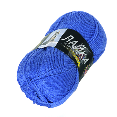 Пряжа Лайка, (Color City) 100 г / 300 м, 0315 т.-голубой в интернет-магазине Швейпрофи.рф