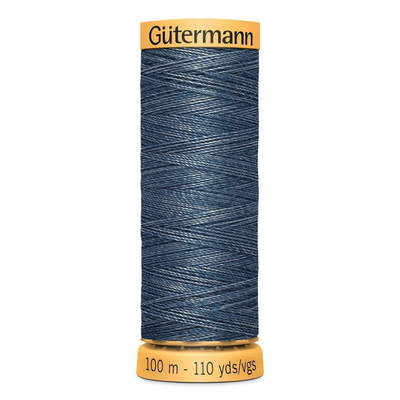 Нитки п/э Гутерман GUTERMAN Jeans №75  100 м для штопки джинсовых материалов 5397 джинс. 744476 в интернет-магазине Швейпрофи.рф
