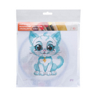 Набор для вышивания HP Kids 272 «Кошечка» 19*19 см 628474 в интернет-магазине Швейпрофи.рф