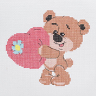 Набор для вышивания HP Kids 294 «Сердечный меджвежонок» 19*19 см 629223