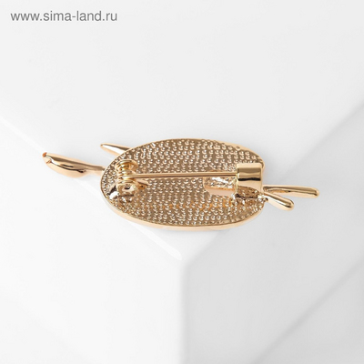 Брошь 5361342 «Палитра» микс/золото в интернет-магазине Швейпрофи.рф