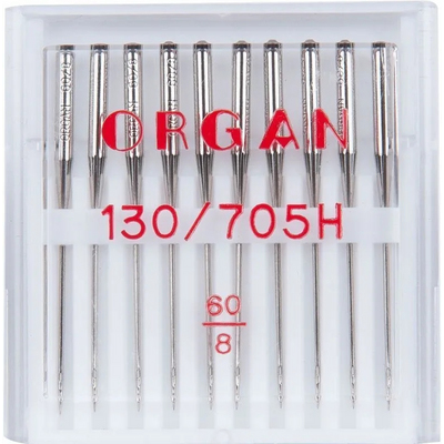 Иглы быт. маш. ORGAN 130/705Н № 60 универс. (уп. 10 шт.) в интернет-магазине Швейпрофи.рф